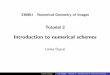 Introduction to numerical schemes - Technion Dascal CS 236861 - Tutorial 2 - Introduction to numerical schemes I This equation describes the thermal energy transport in a 1D rod, where