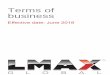 Terms of business - LMAX Exchange TERMS OF BUSINESS Effective date: 3rd January 2018 1 DEFINITIONS AND INTERPRETATION 1.1 In these Terms of Business, the following definitions apply