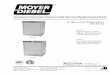 Undercounter Dishwashers M4 Series - Moyer Diebel · Undercounter Dishwashers. M4 Series. ... Company Name: Telephone #: ... (herein referred to as The Company), 3765 Champion Blvd.,