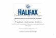 Program Outcomes Tables - Halifax Community College, … · 4 Instructional Programs: ... HUM 115 - #6Develop a plan for developing through the different ... the last week of class