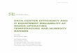 Data Center Efficiency and IT Equipment Reliability at ... · IT EQUIPMENT RELIABILITY AT WIDER OPERATING ... ASHRAE data, the paper seeks to ... Reliability at Wider Operating Temperature
