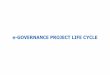 e-GOVERNANCE PROJECT LIFE CYCLE - Andhra PradeshAPHRDI/2017/1_jan... · Project Management Office/Unit E-governance Project life cycle 1 Vision & Strategy Developme nt 2 Current State