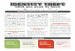 c IDENTITY THEFT - SC Department of Consumer Affairs · Identity Theft? page 5 The Protected Consumer ... look out for phishing e-mails ... • You need the complaint affidavit to