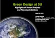 Green at SU - salisbury.edu Desi… · Green Design at SU Highlights of Recent Projects ... Business and Small Business Development Center. Climate Action Plan Faculty, staff and