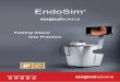 EndoSim - SG-Trade · fundamentals skills required of flexible endoscopic surgery. Skills included are: navigation, mucosal examination, targeting, retroflexion, and loop reduction