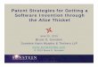 Patent Strategies for Getting a Software Invention through ... · Patent Strategies for Getting a Software Invention through the Alice Thicket June 25, 2015 ... Guidelines do nothing
