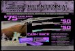 CONSUMER REBATES ARE MAIL-IN ONLY CASH BACK · bicentennial cash back rebates. with the urchase select remington irearms ammunition. consumer rebates are mail-in only. vali on purchases