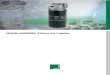 MANN+HUMMEL Filters for Liquids · overview of our filters for liquids and the matching accessories, naturally all in ... Mainly used for the fine filtra-tion of fuel. PF type Page