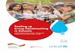 Scaling up Group Handwashing in Schools - Fit for School · Scaling up Group Handwashing in Schools Compendium of group washing fa Cilities a Cross the globe publication prepared