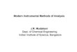 Modern Instrumental Methods of Analysis J.R. Mudakavinptel.ac.in/courses/103108100/module1/module1.pdf · 2. Analytical Chemistry in Action analysis PAHS 2.2 APXS sensor on Mars by