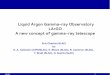 Liquid Argon Gamma-ray Observatory LArGO A new … · Liquid Argon Gamma-ray Observatory LArGO A new concept of ... A new gamma-ray satellite has to be better than Fermi ... – The