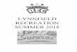 KM 454e-20180312095620 · LYNNFIELD RECREATION CANCELLATION POLICY PLEASE READ CAREFULLY Lynnfield Recreation reserves the right to cancel, postpone, or combine programs