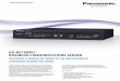 KX-NS1000V3 BUSINESS COMMUNICATIONS SERVER · The KX-NS1000 Business Communications Server by Panasonic is designed to deliver these solutions. It does this by integrating hardware