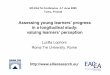 Assessing young learners’ progress in a longitudinal ... · Assessing young learners’ progress in a longitudinal study: valuing learners’ perception Lucilla Lopriore Roma Tre