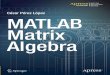 MATLAB Matrix Algebra - WordPress.com · 1 Chapter 1 Matrix and Vector Variables (Numeric and Symbolic) 1.1 Variables The concept of variable, like the concept of function, is essential