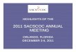 2011 SACSCOC Annual Meeting - Commission on … SACSCOC Annual Meeting.pdfThe 2011 SACSCOC Annual Meeting had record attendance with over 4200 attendees. The University of Central