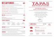 DESAYUNOS - DesignMyNight.com · In my home town of Madrid, tapas is more than just food; sharing small plates at any time of day is how we connect. My tapas bar is open all day for