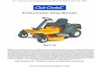 RZT-S · For Discount Cub Cadet Parts ... same procedure two or three times in the manual. Description of the RZT-S ... Refer to the Kohler manual for engine specific service 