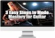 MODES - Steve Stine · Modes have been a very confusing topic for many guitar students over the years, making modes ... up to its octave. ... for discovering modes and minor scales:
