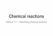 Chemical reactions - bfhscollings.weebly.combfhscollings.weebly.com/.../chapter_11-_chemical_reactions.pdf · What does the word combustion mean? A combustion reaction is a chemical