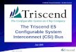 The Triscend Configurable System Interconnect (CSI) Bus … · 2010-05-06 · Configurable System Interconnect (CSI) Bus. July 1999 ... Verilog (no examples here) ... DFF_8 DFF D