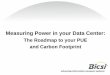 Measuring Power in your Data Center - BICSI Presentation... · Measuring Power in your Data Center: ... integration to existing systems ... – 2 per rack – 1 for data center room