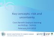 Key concepts: risk and uncertainty - sprep.org · PACIFIC ADAPTATION TO CLIMATE CHANGE  Objectives Understand: 1. Why accounting for risk and uncertainty is important