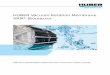 HUBER Vacuum Rotation Membrane VRM® …sindico.co.nz/docs/vrm.pdfVRM® Bioreactor Eﬃcient wastewater treatment for maximum ... Membrane technology has set the highest ... The effluent