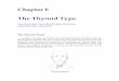 Chapter 6 The Thyroid Type - Body Type Diet · Chapter 6 The Thyroid Type Taken from Dr. Berg’s book, The 7 Principles of Fat Burning Limited Time Offer – CLICK HERE The Thyroid