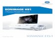 SONIMAGE HS1 - KONICA MINOLTA Germany · visualization of low flow velocities, ... Increase throughput Sonimage HS1 implements also phased array technology, meeting the requirements
