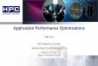Application Performance Optimizations - HPC Advisory ...hpcadvisorycouncil.com/events/2016/swiss-workshop/pdf/Tuesday23... · Application Performance Optimizations ... – A general