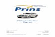 MAKE OF AUTOMOBILE: Mercedes TYPE: GLK350 TANK … · PAGE 2 076/1401550 Copyright © Prins Autogassystemen B.V. 2008 Mercedes GLK 50 liter cylindrical General • Tools needed for