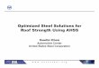 Optimized Steel Solutions for Roof Strength Using AHSS/media/Files/Autosteel/Great Designs in... · • Optimization software: HyperStudy and LS-Dyna ... C-pillar and roof rail for