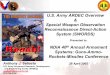 U.S. Army ARDEC Overview Special Weapon Observation ... · U.S. Army ARDEC Overview & Special Weapon Observation Reconnaissance Direct-Action System (SWORDS) Presented to: NDIA 40th