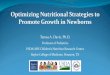 Optimizing Nutritional Strategies to Promote Growth in ...ilsina.org/wp-content/uploads/sites/6/2016/07/DAVIS-Sci-Adv... · Optimizing Nutritional Strategies to Promote Growth in