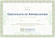 Certificate of Appreciation - St. Baldrick's Foundation · Certificate of Appreciation It takes a Super Sibling to Conquer Kids’ Cancer. In Recognition Of: The St. Baldrick's Foundation