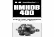 Kawasaki Motors Corp., U.S.A. HMHDB 400 - SophTech …sophtech.net/uploads/files/pdf-root/hmb400.pdf · HYDRAULIC FLUIDS Dependent on motor (see Model Code position ) suitable ﬂuids