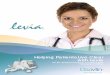 Helping Patients Helping Patients Live ClearLive Clear ... · Helping Patients Helping Patients Live ClearLive Clear with Leviaith Levia For the Treatment of Scalp and Small Area