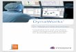 DynaWorks - Intespace Specifications_DW-V7.pdf · DynaWorks® is a comprehensive integrated software suite for test and simulation professionals. ... Cycle counting using Rainflow