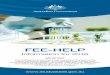 Australian Government, FEE-HELP Information for 2016 booklet FEE-HELP Booklet.pdf · Support Act 2003 (the Act) ... • a higher education unit of study provided through ... VET FEE-HELP