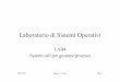 LAB4 System call per gestione processi - homes.di.unimi.ithomes.di.unimi.it/sisop/lucidi/Lab4_SyscallProc_31-03-2003.pdf · Threads in Win 2000 •thread puo’ accedere a tutti gli