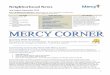 Neighborhood News - mercy.net · 3 Proud to be Mercy! Congratulations, Mercy Hospital St. Louis and Mercy Hospital Washington! Mercy Hospital St. Louis was ranked No. 2 …