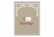 BUILDING NEW ERA Heritage - Groffr · BUILDING NEW ERA AVANT Heritage is a ... The project offers you the modern amenities ... Oberoi Commerz 1 and upcoming Oberoi Commerz 2 & …