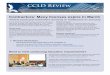 CCLD Review Newsletter Winter 2014 edition · (Including: Electrical, HPP, Plumbing, Residential, Manufactured Structures, ... Boiler Engineers, Electricians ... as a plan reviewer
