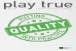 ISSUE 1 - 2015 AN OFFICIAL PUBLICATION OF THE WORLD … · play true // AN OFFICIAL PUBLICATION OF THE WORLD ANTI-DOPING AGENCY THE WORLD ANTI-DOPING AGENCY ... takes the clean sport