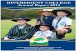 Rivermount Annual Report 2014 Cover€¦ · Annual Report 2014 RIVERMOUNT COLLEGE RIVERMOUNT EDUCATION LTD - CRICOS Provider No: 01248A A.C.N. 011 048 981 A.B.N 94 011 048 981 PO