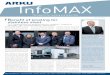 ARKU InfoMax 47 US v16 · After suc-cessful leveling tests, Wolf Metals became a customer at the ARKU leveling and deburring center in Cincinnati. Pleased with the quali-