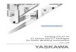 Catalog CA.E7.01 E7 Drives and E7 Packages for HVAC ... E7 A… · Technical Training..... 113 Terms and Conditions ... consult Yaskawa Drives Applications Engineering for proper