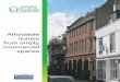 Affordable homes spaces - emptyhomes.com · from empty commercial spaces 38 Case studies 42 Recommendations 63 ... 2 Re-establish dedicated grant programmes for bringing empty properties