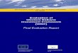 Evaluation of Western Balkans Investment Framework (WBIF)ec.europa.eu/.../2015/2014_352812_1_final_evaluation_report.pdf · Evaluation of Western Balkans Investment Framework 